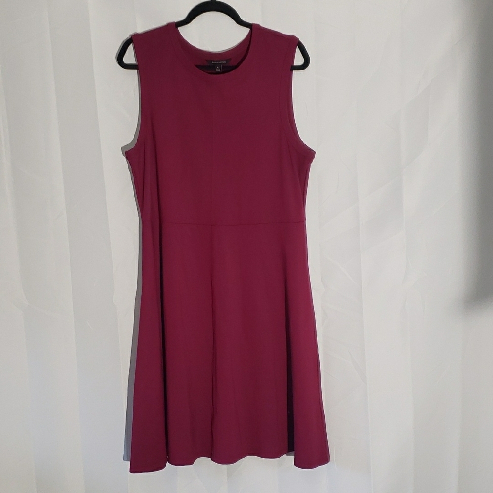 Banana Republic Sleeveless Burgundy Midi Dress  Lagenlook size XL